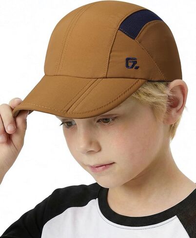 GADIEMKENSD Kids Hat, Foldable Toddler Baseball Cap, UPF50+ Sun Protection, Lightweight Breathable Hats for Boys Girls 2-9Y in Kuwait