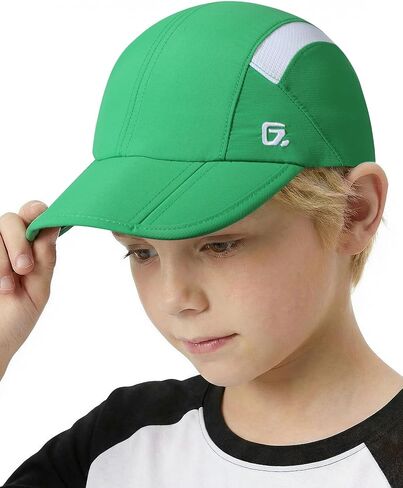 GADIEMKENSD Kids Hat, Foldable Toddler Baseball Cap, UPF50+ Sun Protection, Lightweight Breathable Hats for Boys Girls 2-9Y in Kuwait