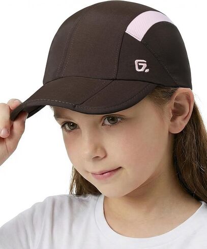 GADIEMKENSD Kids Hat, Foldable Toddler Baseball Cap, UPF50+ Sun Protection, Lightweight Breathable Hats for Boys Girls 2-9Y in Kuwait