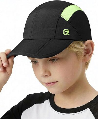 GADIEMKENSD Kids Hat, Foldable Toddler Baseball Cap, UPF50+ Sun Protection, Lightweight Breathable Hats for Boys Girls 2-9Y in Kuwait