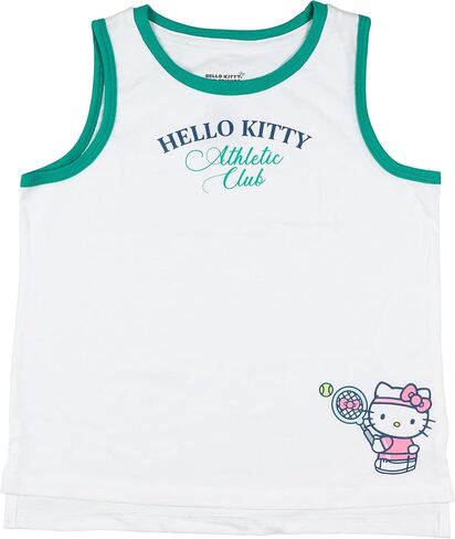 تي شيرت بطبعة Hello Kitty and Friends للفتيات الرياضي بدون أكمام in Kuwait