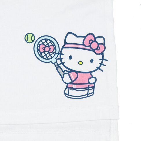 تي شيرت بطبعة Hello Kitty and Friends للفتيات الرياضي بدون أكمام in Kuwait