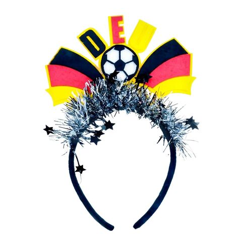 England Soccer Fan Headbands for Women Red and White Flag Tinsel Hairband ENG Football Team Spirit Accessories for Adults National Team Pride Gear Stadium Viewing Party 1Pcs in Saudi Arabia