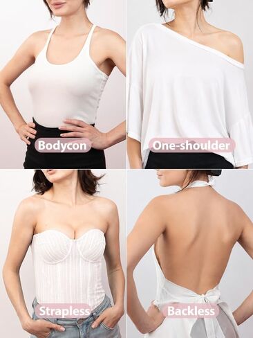 Nipple Covers for Women, Reusable Silicone Pasties, Center Glue-Free Sticky Breast Petals for Backless Strapless in Saudi Arabia