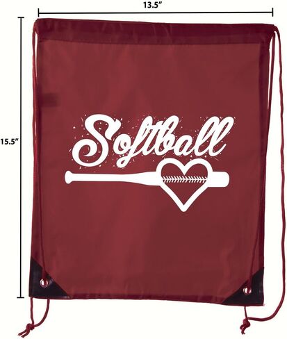 Mato & Hash Softball Goody Bags, Softball Drawstring bags for Team Parties & Birthdays in Kuwait