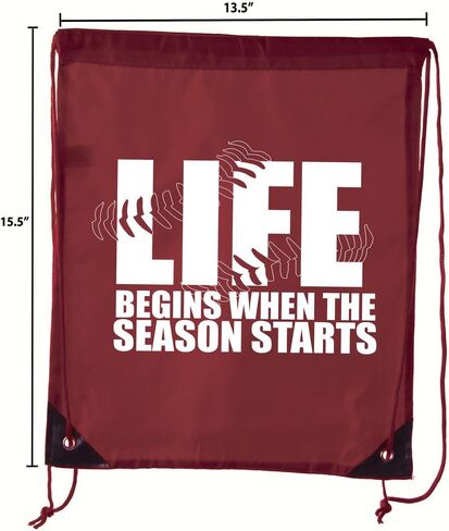 Mato & Hash Softball Goody Bags, Softball Drawstring bags for Team Parties & Birthdays in Kuwait