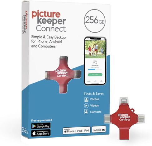Picture Keeper Connect 128GB (Tangerine) in Saudi Arabia