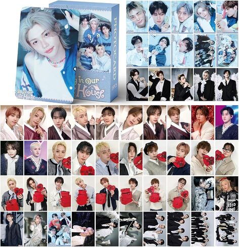 stray-kids 4Pack/332 Pcs Photocards Set Album Photo Cards Lomo Cards Album lomo Card Set stray-kids Merch for Fans Gifts (4 PACK/332 PCS) in Saudi Arabia