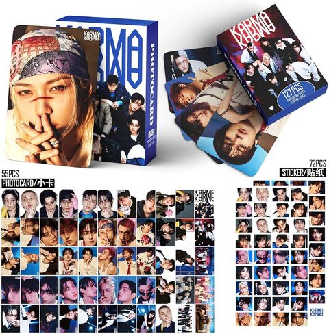 stray-kids 4Pack/332 Pcs Photocards Set Album Photo Cards Lomo Cards Album lomo Card Set stray-kids Merch for Fans Gifts (4 PACK/332 PCS) in Saudi Arabia