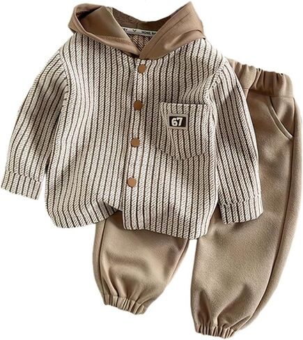 Spring autumn baby boys girls 2pcs sport clothing set children hoodies+pant Kids outfits infant clothes set in Saudi Arabia