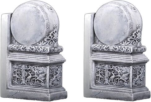 Bookend Support Book Ends for Shelves Handmade Bookends Sturdy Holders for Heavy Books Desktop Office Home Living Room Decorative Ornaments Bookends in Kuwait