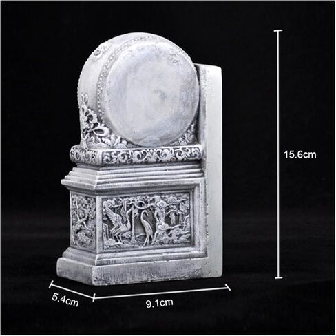 Bookend Support Book Ends for Shelves Handmade Bookends Sturdy Holders for Heavy Books Desktop Office Home Living Room Decorative Ornaments Bookends in Kuwait