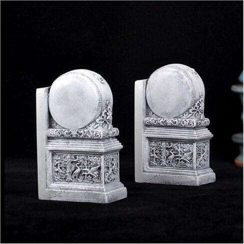 Bookend Support Book Ends for Shelves Handmade Bookends Sturdy Holders for Heavy Books Desktop Office Home Living Room Decorative Ornaments Bookends in Kuwait