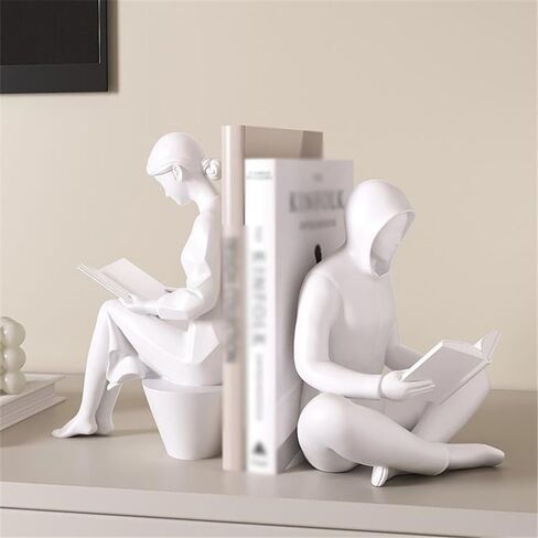نهايات كتاب دعم Bookend، زخرفة زوجين من الدفتين البسيطة للمنزل والمكتب ونهايات المكتبة in Kuwait