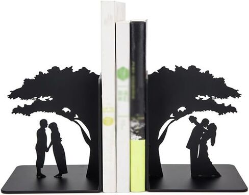دعم نهاية الكتب زوج واحد من نهايات الكتب المزخرفة، نهايات معدنية شديدة التحمل لدفاتر المدارس والمكتب المنزلي in Kuwait