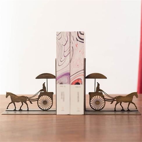 نهايات الكتب الداعمة للديكور - حامل كتب السيارة القديمة والحصان لتزيين المكتب المنزلي ورف الكتب in Kuwait