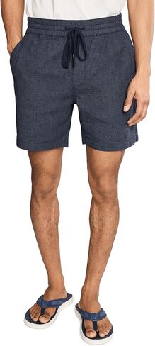 Liverpool Los Angeles Men's Chambray Shorts with Drawstring in Kuwait