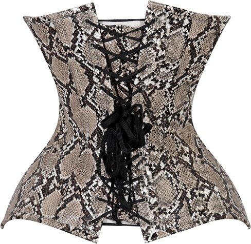 Daisy corsets Women's Daisy Corsets Womens Snake Skin Overbust Corset Waist Cincher Bustier Top & Plus Size in Kuwait