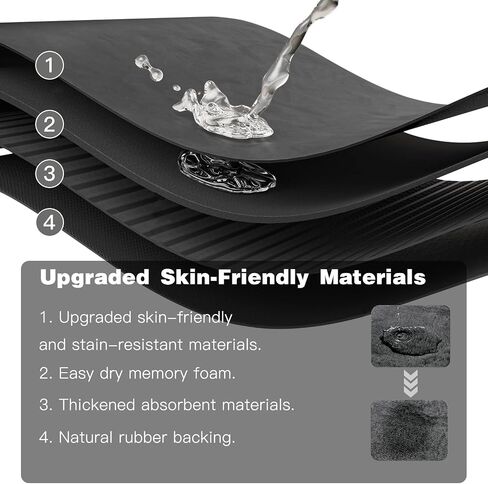 TYUU Bath Mat, Bathroom Rugs Non Slip Washable Thin Absorbent Quick Dry Bath Mat Fits Under Door Bathroom Floor Mat Perfect for Bath, Shower, or Sink 16"x24" Dark Grey in Saudi Arabia
