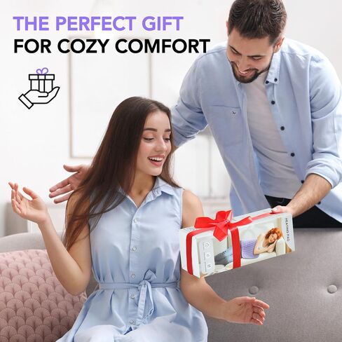 Heating Pad for Back Pain Relief - 33"x17" Extra Large Electric Heat Pad,6 Heat Settings &4 Auto Off, Machine Washable,Overheat Protection,for Shoulders,Neck,Period Cramps,Gifts for Women Mom [Purple] in Kuwait