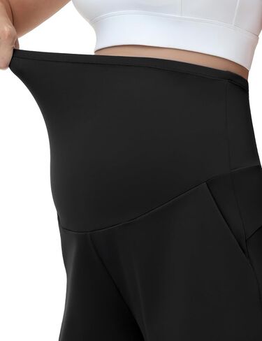 Maternity Athletic Shorts for Women Over Belly Stretchy Workout Yoga Casual Summer Comfy Pregnancy Clothes in Saudi Arabia