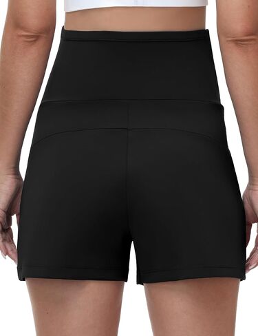 Maternity Athletic Shorts for Women Over Belly Stretchy Workout Yoga Casual Summer Comfy Pregnancy Clothes in Saudi Arabia
