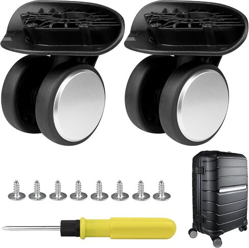 Wheels for Samsonite Freeform Hardside, Replacement Kit for Carry On Spinner Luggage (2 Pack) in Saudi Arabia
