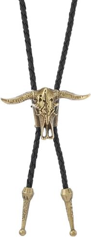 Bolo Tie Rodeo Cowboy Leather Necktie Western Bolo Tie for Men Costume Accessories for Native American Bolo Ties Women in Saudi Arabia