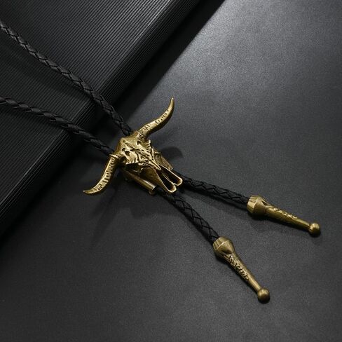 Bolo Tie Rodeo Cowboy Leather Necktie Western Bolo Tie for Men Costume Accessories for Native American Bolo Ties Women in Saudi Arabia