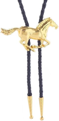 HUABOLA CALYN Bolo Tie for Men Women, Native American Turquoise/Longhorn Bull/Eagle/Horse Bolo ties,Western Tie Costume in Kuwait