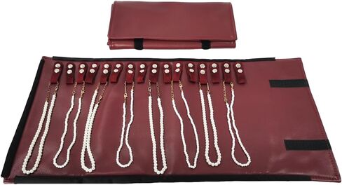 Necklace Travel Jewelry Case Organizer,Compact Storage Holder for Women (Modern) in Saudi Arabia