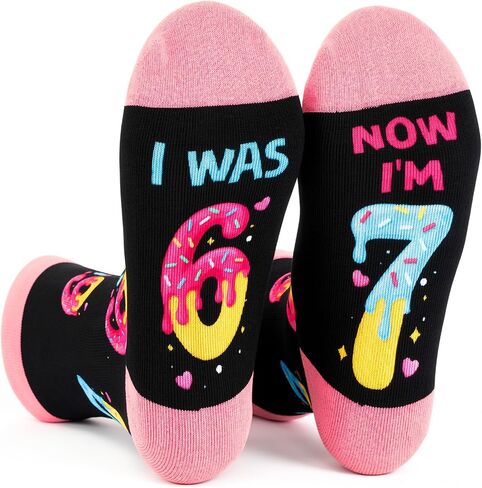 Eurzom 67 Socks Ice Cream Drip 6 7 جوارب مبتكرة ستة سبعة هدية تخرج عيد ميلاد للبنين والبنات in Kuwait