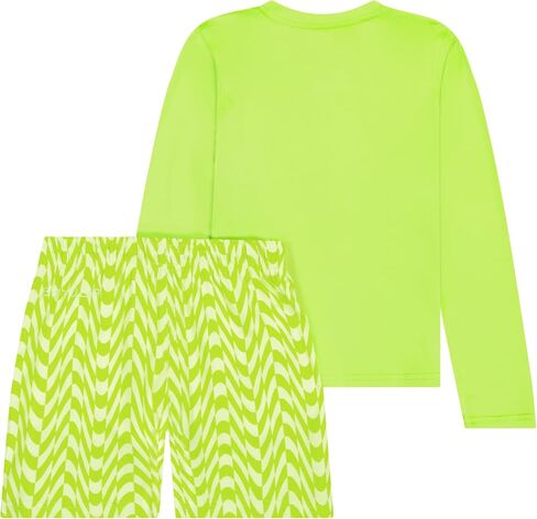 Spyder Boys' 2-piece Swim Set – Long Sleeve Rash Guard & Swim Trunks, UPF 30+, Quick-Dry-Little Boys in Saudi Arabia