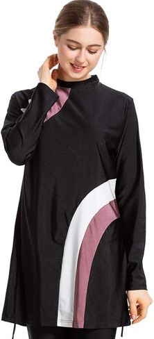 Women Muslim Swimwear Full Coverage Islamic Modest Swimsuit 3 Pieces Full Body with Hijab Beachwear in Saudi Arabia