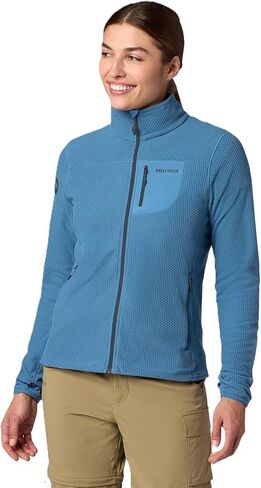 MARMOT AirFleece Performace Women's Full-Zip Fleece — Lightweight Stretch Warmth — Hiking & Travel in Kuwait