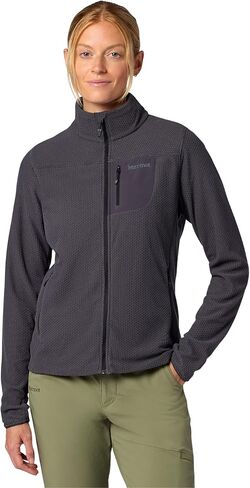 MARMOT AirFleece Performace Women's Full-Zip Fleece — Lightweight Stretch Warmth — Hiking & Travel in Kuwait
