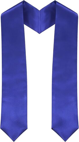 Plain Graduation Stole 60" - DIY Blank Graduation Sash Class of 2026, Unisex Adult Honor Stole for High School College in Saudi Arabia