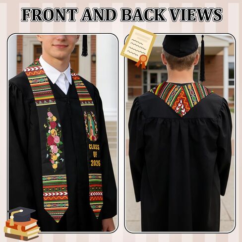 Graduation Sash, Gifts For Women Men, Graduation Stole, Graduate Stole For International Graduates in Kuwait