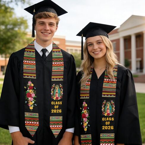 Graduation Sash, Gifts For Women Men, Graduation Stole, Graduate Stole For International Graduates in Kuwait