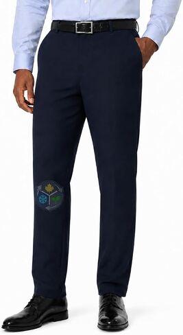 SNOWTEN Mens Dress Pants, Soft Pro Fabric, Classic Fit Stretch Work Pants Lightweight Water-Repellent Pant with Pockets in Saudi Arabia