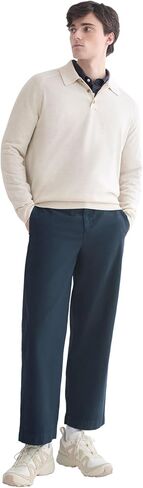 Everlane Men's Cropped Slub Trouser in Saudi Arabia