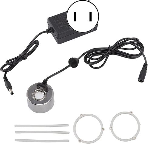 Ultrasonic Mist Maker Stainless Steel High Efficiency Dense Fog Generator for Pond Rockery Fish Tank Humidifier 4.5x2.5cm 233g in Kuwait
