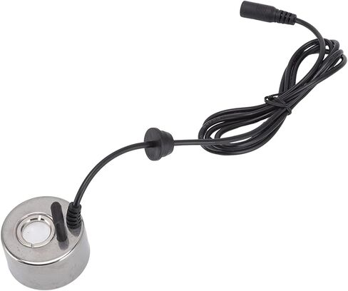 Ultrasonic Mist Maker Stainless Steel High Efficiency Dense Fog Generator for Pond Rockery Fish Tank Humidifier 4.5x2.5cm 233g in Kuwait