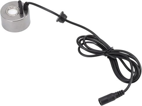 Ultrasonic Mist Maker Stainless Steel High Efficiency Dense Fog Generator for Pond Rockery Fish Tank Humidifier 4.5x2.5cm 233g in Kuwait