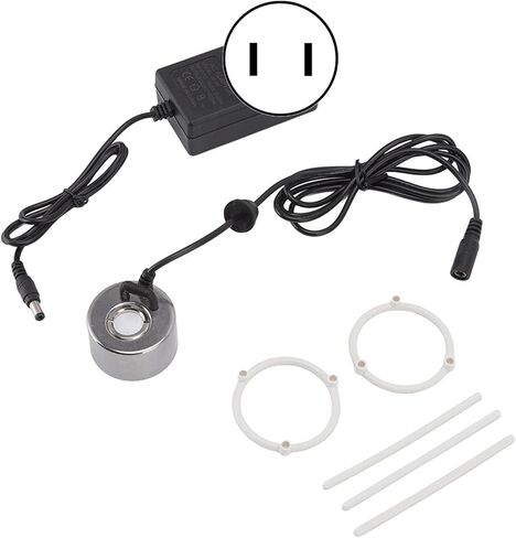 Ultrasonic Mist Maker Stainless Steel High Efficiency Dense Fog Generator for Pond Rockery Fish Tank Humidifier 4.5x2.5cm 233g in Kuwait