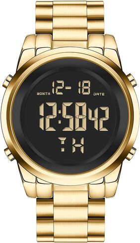Military Silver Waterproof Sports Wrist Watches for Men Digital Tactical Mens Sport Watches Waterproof Military in Saudi Arabia