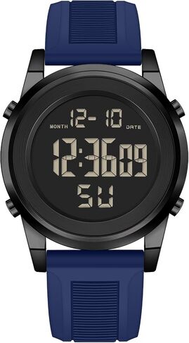 Military Silver Waterproof Sports Wrist Watches for Men Digital Tactical Mens Sport Watches Waterproof Military in Saudi Arabia