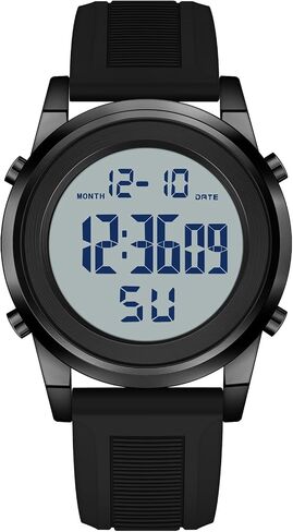 Military Silver Waterproof Sports Wrist Watches for Men Digital Tactical Mens Sport Watches Waterproof Military in Saudi Arabia
