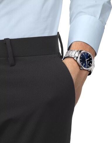 Tissot PR 100 40mm, Swiss Quartz Watch for Men, Stainless Steal Case, Blue Dial, T1504101104100 in Kuwait