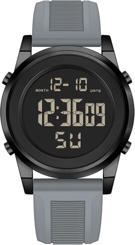 Military Silver Waterproof Sports Wrist Watches for Men Digital Tactical Mens Sport Watches Waterproof Military in Saudi Arabia